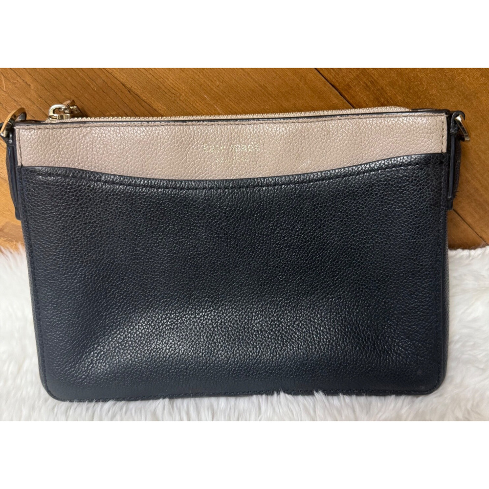 Kate Spade Women Margaux Leather Convertible Crossbody Bag Purse MISSING STRAPS